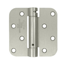 4" x 4" Spring Hinge - 5/8" Radius Corner