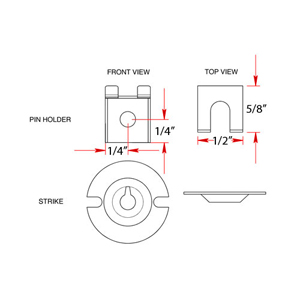 Window/ Sliding Glass Door Pin