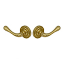 Domus Door Lever Passage TRIM ONLY - Polished Brass
