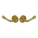Domus Door Lever Privacy TRIM ONLY - Polished Brass