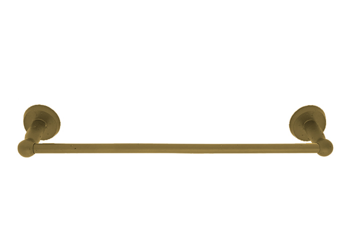 Emtek Bronze Towel Bar - Aged Brass