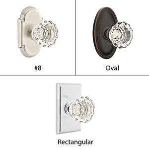 Emtek - Astoria Crystal Door Knob