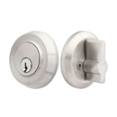 Emtek - S50001 - Round Single Cylinder Deadbolt