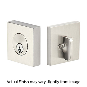 Emtek - 8469 - Square Single Cylinder Deadbolt