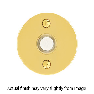 2458 - Doorbell Button with Disk Rosette