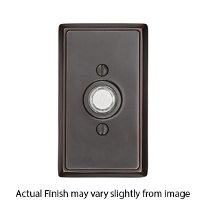 2403 - Doorbell Button with Rectangular Rosette