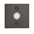 2459 - Doorbell Button with Square Rosette