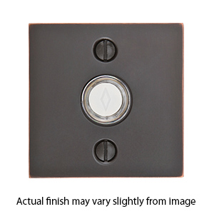 2459 - Doorbell Button with Square Rosette