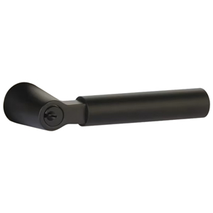 Emtek - Smooth Door Keyed Lever L-Square Lockset