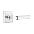 Emtek - Faceted L-Square Door Lever