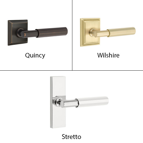 Emtek - Faceted T-Bar Door Lever