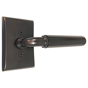 Emtek Manning Single Door Lever - Right-Hand - Oil Rubbed Bronze