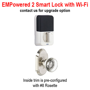 Emtek - Orleans Tubular Knob Entrance Set