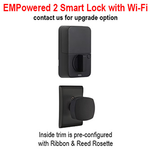 Emtek - Ares Tubular Knob Entrance Set