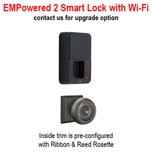 Emtek - Urban Modern Tubular Knob Entrance Set