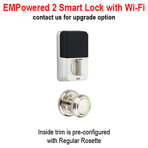 Emtek - Saratoga Tubular Knob Entrance Set