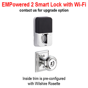 Emtek - Melrose Tubular Knob Entrance Set