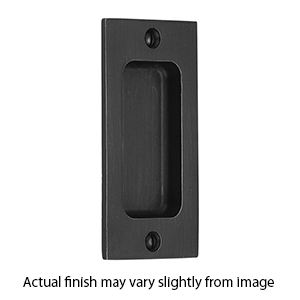 Rustic Modern Rectangular Flush Pull