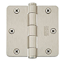 3.5" x 3.5" - 1/4" Radius Corner Door Hinges