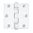 3.5" x 3.5" - Square Corner - Ball Bearing Door Hinges