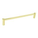 28023 - Modern Brass - 30" Towel Bar - Small Disc Rosette