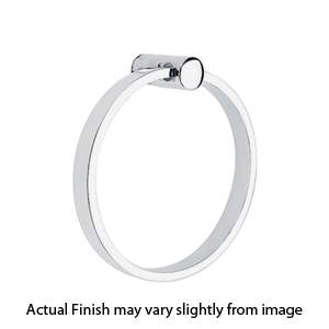 2801 - Modern Brass - Towel Ring - Small Disc Rosette