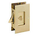 Modern Rectangular Privacy Pocket Door Lock