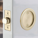 Round Passage Pocket Door Tubular Lock