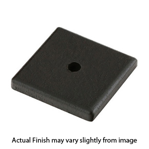 86342 - Sandcast Bronze - 1.25" Square Knob Backplate