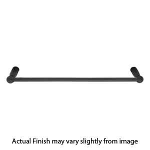 23023-4 - Sandcast Bronze - 30" Towel Bar - Type 4 Rosette