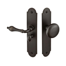 Arch Screen Door Lock - Solid Bronze