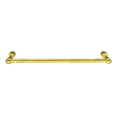 26021 - Traditional Brass - 18" Towel Bar - #8 Rosette