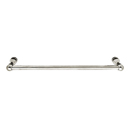 26024 - Traditional Brass - 12" Towel Bar - Wilshire Rosette