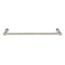 26024 - Traditional Brass - 12" Towel Bar - Small Round Rosette