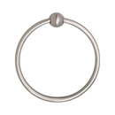 2601 - Traditional Brass - Towel Ring - Oval Rosette
