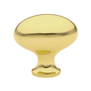 86016 - Traditional Brass - 1.25" Egg Knob