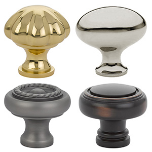 Traditional Brass - Cabinet Knobs