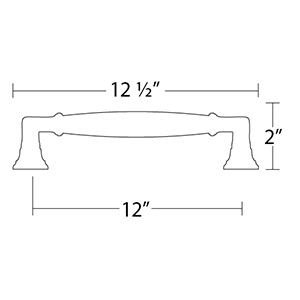 Transitional Heritage - Westwood Appliance Pull