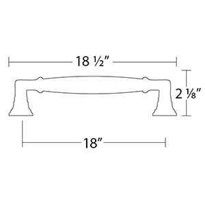 Transitional Heritage - Westwood Appliance Pull