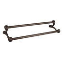 27082 - Tuscany - 24" Double Towel Bar - Rosette #15