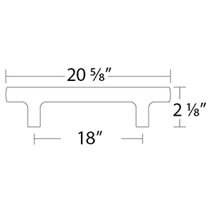 Urban Modern - Mod Hex Appliance Pull