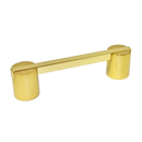 Eurotech 3" Cabinet Pull - Polished Brass
