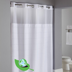 One Planet Environmental Shower Curtains