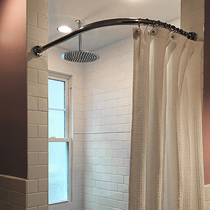 Neo-Round Shower Rod - 36"