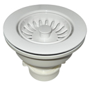 Geberit 152.110.DY.3 - White Kitchen Sink Strainer