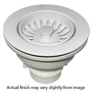 Geberit 152.110.DY.3 - White Kitchen Sink Strainer