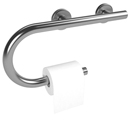 Designer Grab Bar w/ Toilet Paper Holder