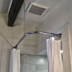 Corner Shower Rod, 32 X 32 Corner Shower Curtain Rod