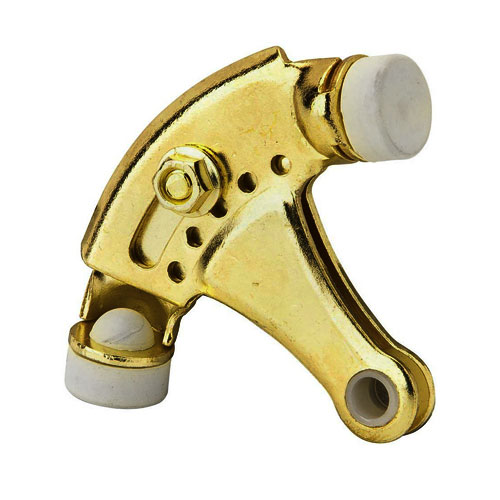 Hinge Pin Door Stop Polished Brass