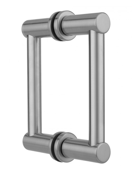 Back to Back Shower Door Handle Rounded